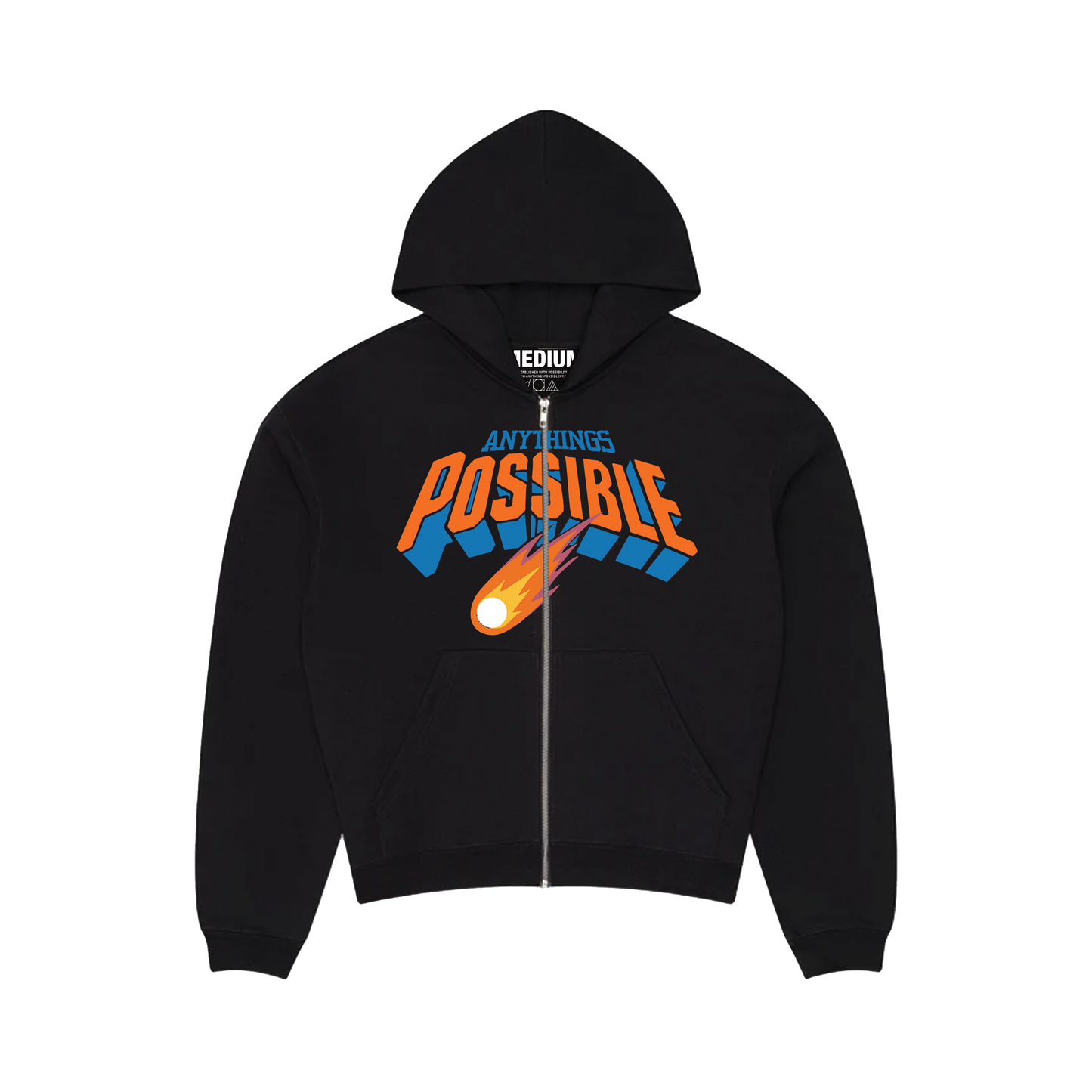 REINTRODUCTION ZIP UP HOODIE