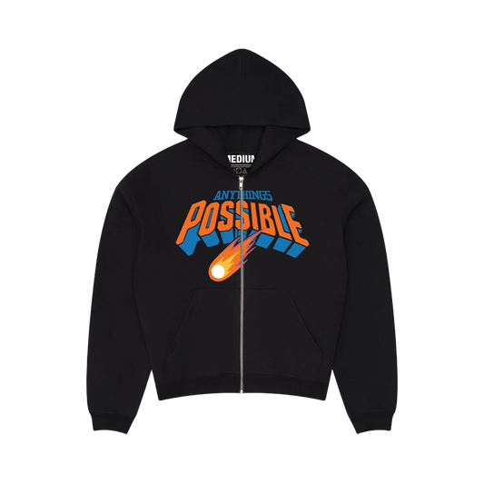 REINTRODUCTION ZIP UP HOODIE