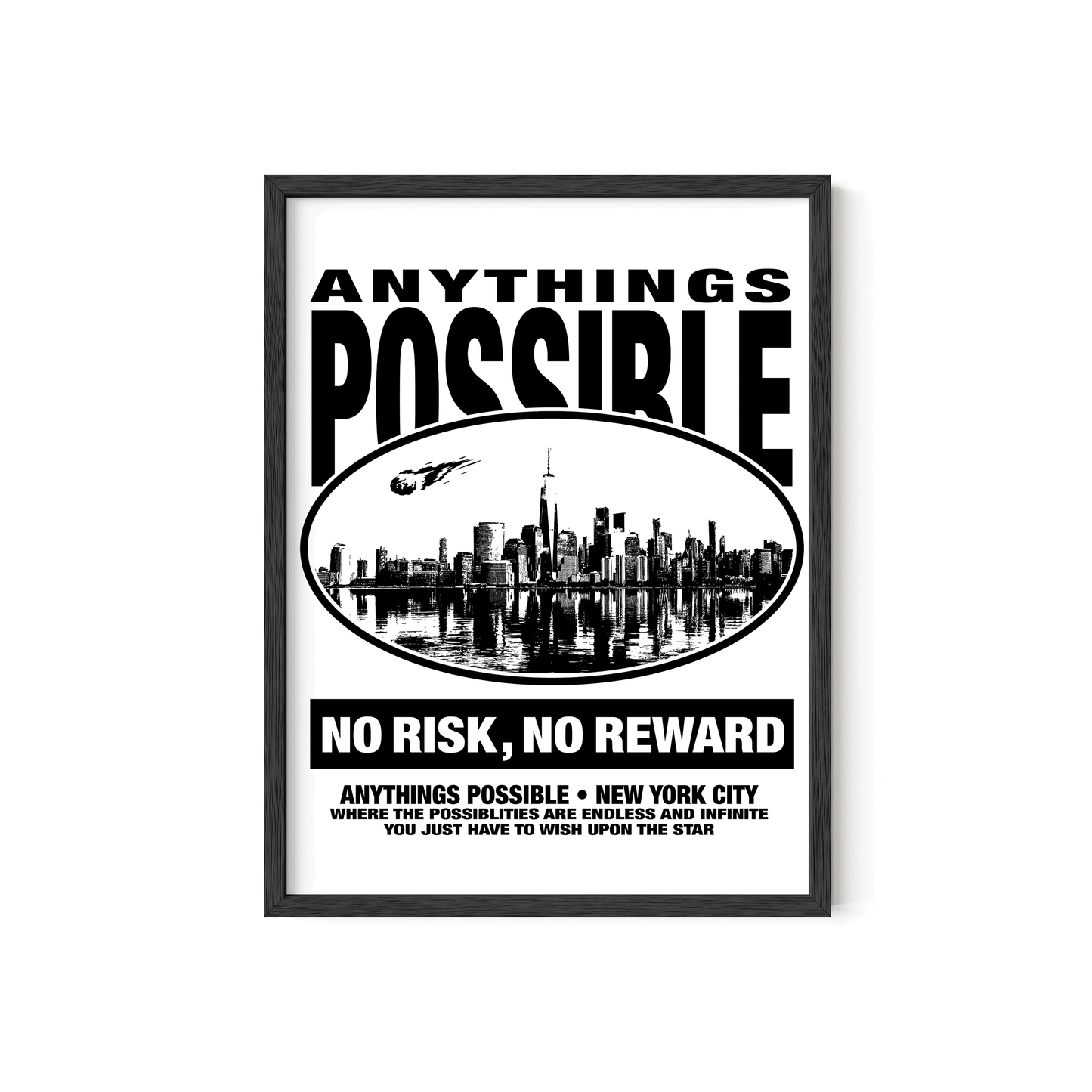 NO RISK, NO REWARD [POSTER]