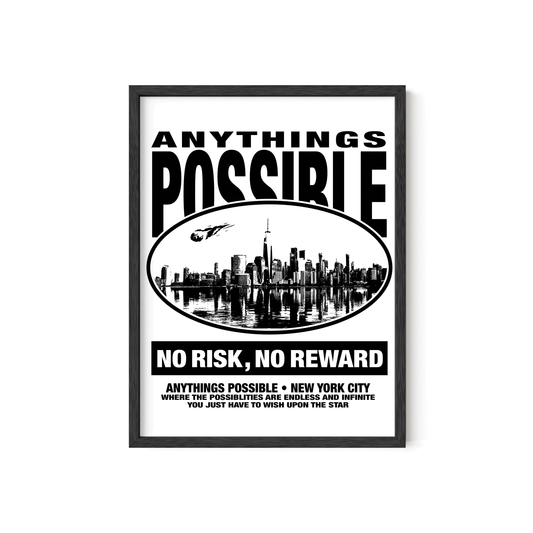 NO RISK, NO REWARD [POSTER]
