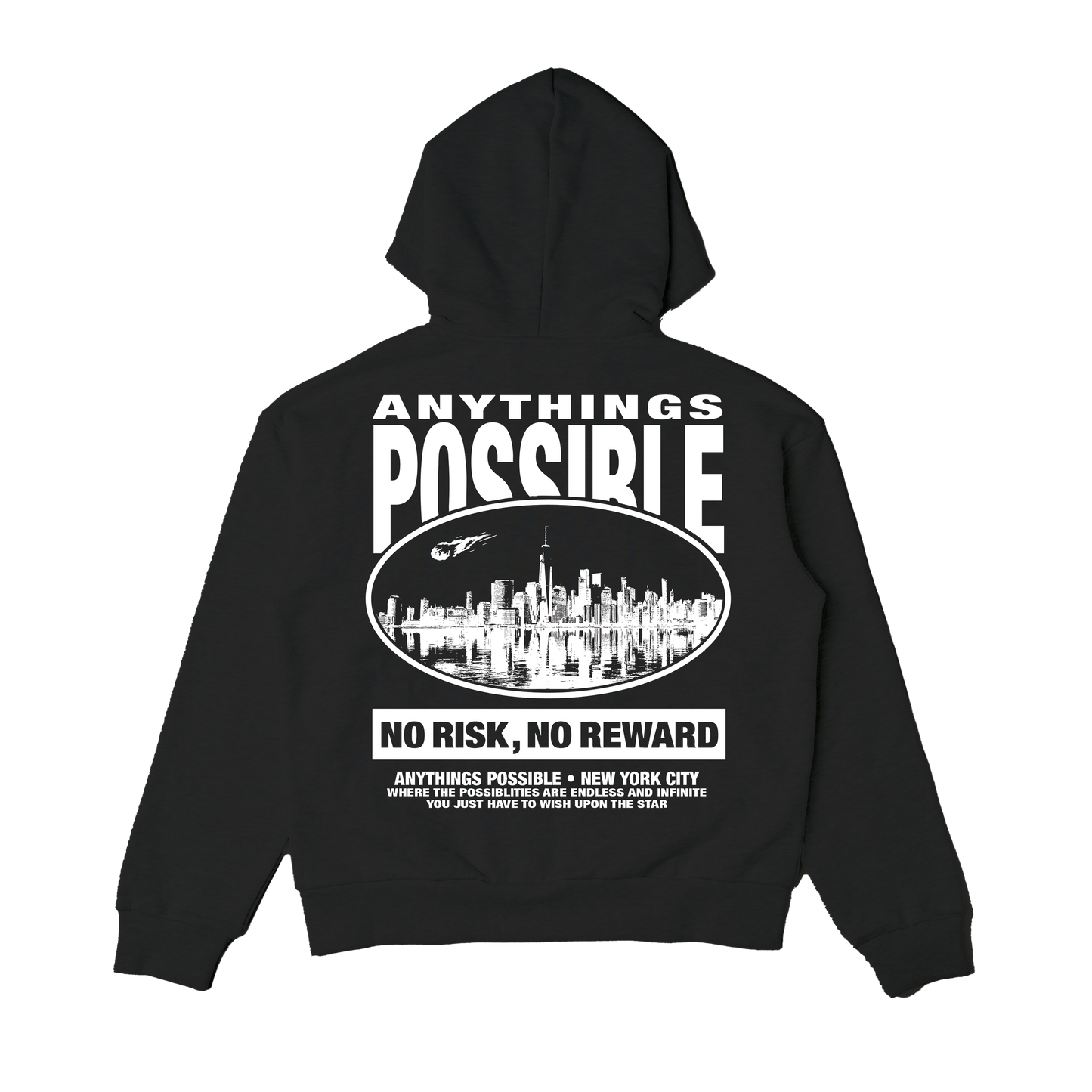 NO RISK, NO REWARD [ZIP-UP HOODIE]