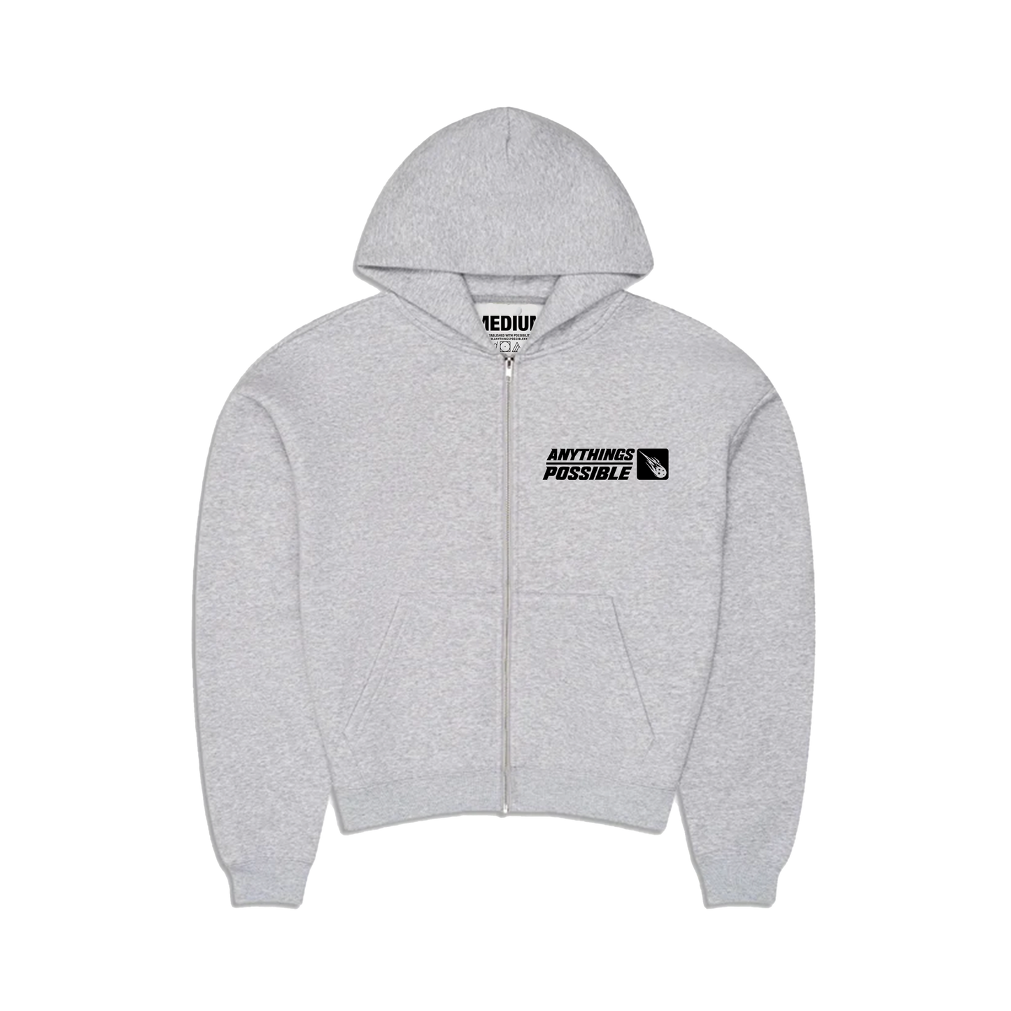 NO RISK, NO REWARD [ZIP-UP HOODIE]