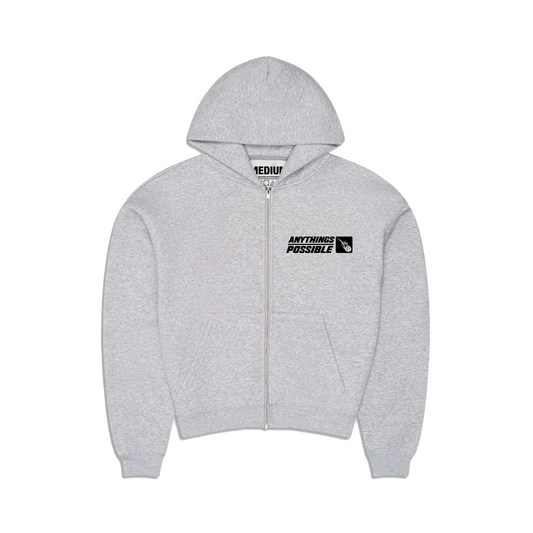 NO RISK, NO REWARD [ZIP-UP HOODIE]